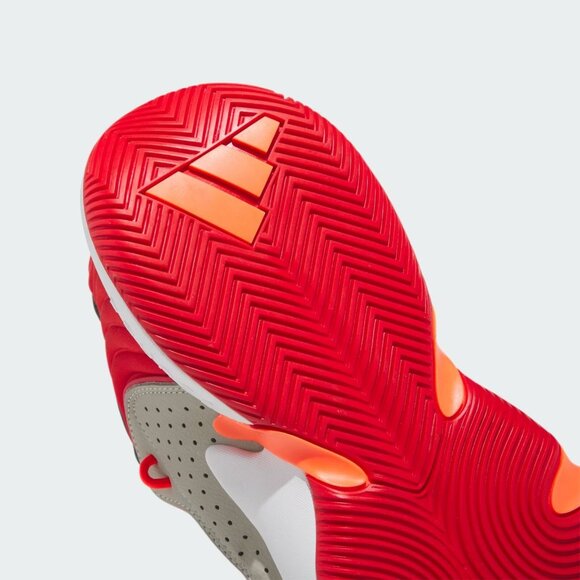 Adidas Trae Unlimited – Unisex Basketball Shoes Metal Grey Red IF5611 NEW - Picture 9 of 9